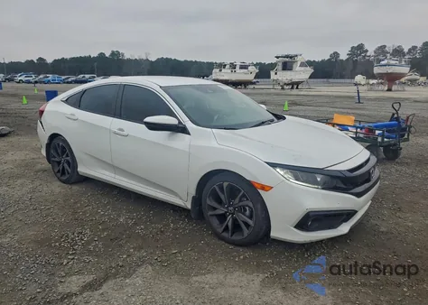 2021 Honda Civic Sport from USA, damaged, VIN 2HGFC2F86MH556844